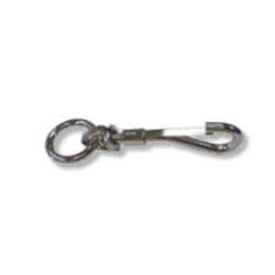 Batz® Chain Snap Hooks with Swivel and Ring 
