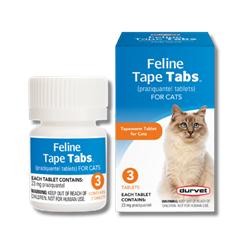 Durvet® Feline Tape Tabs 