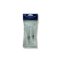 Ideal® Disposable Syringe w/ Polypropylene Hub Needles (3-Pack) 