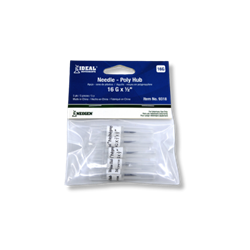 Ideal® Polypropylene Hub Needles 