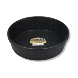 Little Giant® DuraFlex Rubber Feed Pan Little Giant®, DuraFlex, Rubber, Feed, Pan, Molded, finest, corded, rubber, pliability, strength, crack, proof, freeze, indoors, outdoors, year, round, rugged, use, abuse, naturally, safe, soft, animals, Perfect, dogs, rabbits, small, livestock