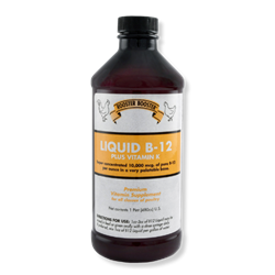 Rooster Booster® Liquid B-12 Plus K for Poultry Rooster, Booster®, Liquid, B-12, Plus, K, Poultry, TDL, Industries, Health, Care, Vitamins, supplement, pure, B-12, Vitamin, K, fowl supplements