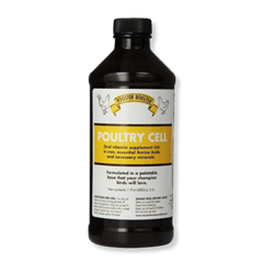 Rooster Booster® Poultry Cell Rooster Booster®, Poultry, Cell, TDL, Industries, Health, Care, Vitamins, liquid, vitamin, bio-available, iron-rich, supplement,  champion, birds, blood, builder