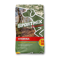 SPORTMiX® Stamina SPORTMiX®, Stamina, 24/18, Midwestern, Pet, Foods, Wells, premium, dog, physically, active, dogs, endurance, Nutrient-rich, formula, food, high, quality, ingredient, vitamins, minerals, strong, muscles, bones, glossy, coat, balanced, diet, 24%, Protein, 18%, Fat