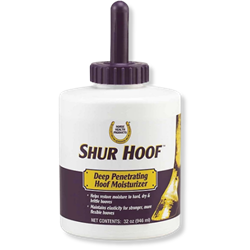 Shur Horse Hoof Moisturizer with Brush, 32 oz. 