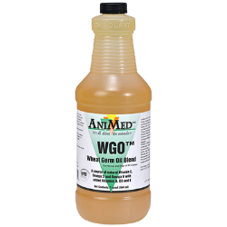 Animed® WGO™ Wheat Germ Oil Blend AniMed™, WGO™, Wheat, Germ, Oil, Blend, Equine, horse, supplement, Pet, dog