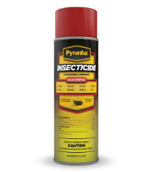 Pyranha® Insecticide™ Pyranha® Insecticide™, 791738114564, Pyranha Inc., triple action spray,  kills and repels flies, ticks, mosquitoes, gnats coat  conditioner,  aerosol equine fly spray, sheen, Citronella scented horse spray, fly spray for hoses,