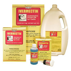 Durvet® Ivermectin Pour On Ivermectin Pour On,Durvet, CATTLE supplies, livestock supplies, cattle wormer, fly treatment, cattle pour on