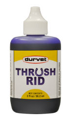 Thrush RID Thrush RID, Durvet, equine thrush treatment, horse thrush treatment, thrush prevention, helps toughen soles