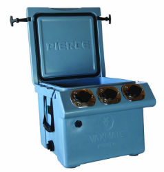 Pierce® VaxMate Vaccine Cooler Pierce®, VaxMate, Vaccine, Cooler, Arrow, Cattle, Vaccines, vaccinations, chute, operation, cooler