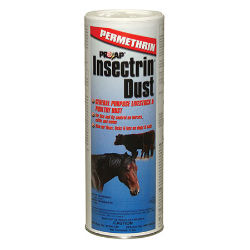 Prozap® Insectrin® Dust Prozap®, Insectrin®, Dust, Neogen, Livestock, Poultry, Ranch, Barn, fly, control, lice, Compare, Co-Ral®, .25%, Permethrin, horn, face, flies, lice, horses, beef, dairy, cattle, swine, dust, bags, shaker, cans, mechanical, applicators, Direct, application, 2, oz, Swine, 1, oz, 5-day, slaughter, withdrawal, dogs, cats, cracks, crevices, bedding, fleas, ticks, lice