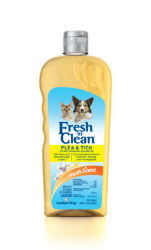 Fresh ’n Clean® Flea and Tick Conditioning Shampoo Fresh ’n Clean® Flea and Tick Conditioning Shampoo, Lambert Kay, Pet Ag, Pet Supplies, Dog Supplies, Grooming supplies, flea & tick shampoo, dog shampoo, cat shampoo