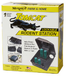 TOMCAT ® Rodent Station TOMCAT ® Rodent Station, Motomco, rodenticide, rat bait, mouse bait, rat killer, mouse killer, bait stations, lockable bait station