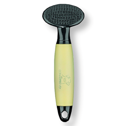 ConairPRO Dog® Slicker Brushes ConairPRO Dog®, Slicker, Soft, Brush, professionally, groomed, look, easy, right, tools, Memory, Grip, handles, Grooming, Tools, provide, non-slip, soft, grip, conforms, shape, hand, better, control, less, hand, fatigue, Eliminates, tangles, mats, coat, Key, Benefits,  Non-slip, gel, grip, handle, provides, superior, comfort, control, grooming, pet, Reinforced, coated, tips, designed, irritate, pets, skin, Perfect, delicate, areas, face, paws, underarms, Removes, mats, tangles, dirt, providing, enjoyable, experience, fluff, against, direction, hair, growth, volume