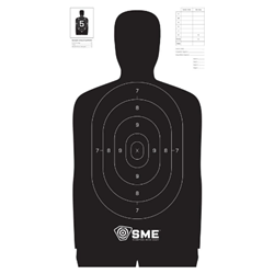 Shooting Made Easy™ Silhouette Target - 100 Pack